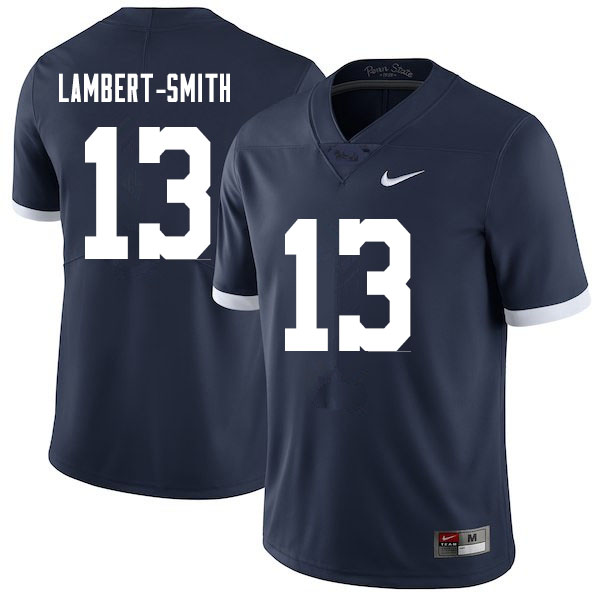 Men #13 KeAndre Lambert-Smith Penn State Nittany Lions College Football Jerseys Sale-Throwback
